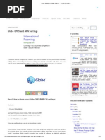 Globe GPRS and APN Settings - HowToQuick PDF
