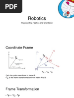 Robotics: Representing Position and Orientation