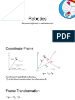 Robotics: Representing Position and Orientation