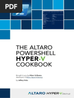 Altaro PowerShell Hyper v Cookbook