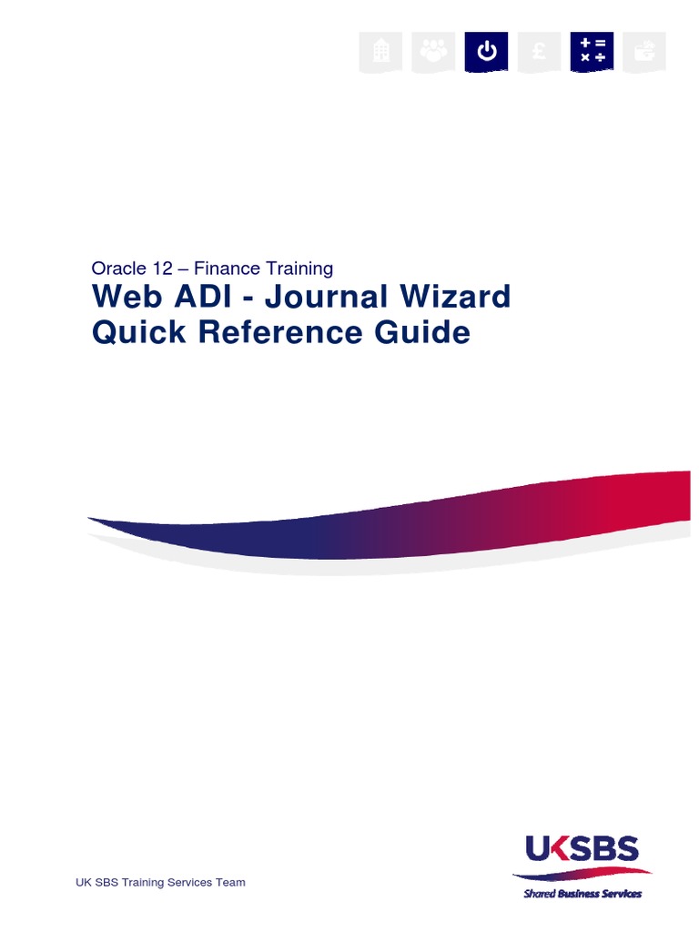 Web ADI Journal Wizard Guide | PDF | Microsoft Excel | World Wide Web
