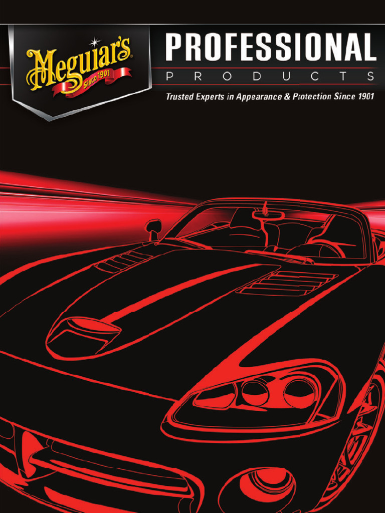 Meguiars Pro Catalog PDF Abrasive Paint