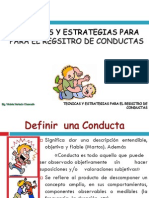 Diapositivas Registro de Conductas