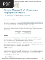 Google Maps API v3_ Criando Um Mapa Personalizado - Google APIs - Programação - Blog Princi Agência Web