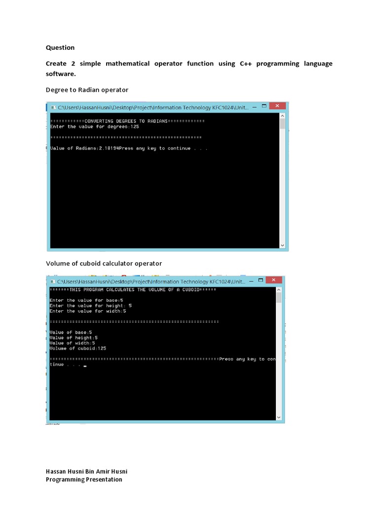 Presentation Sheet C++ PDF C++ Bracket