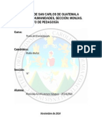 Universidad de San Carlos de Guatemala Facultad de Humanidades, Sección: Monjas. Departamento de Pedagogía