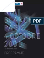 Programme Complet Nuit Blanche 2008