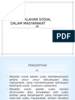 Permasalahan Sosial