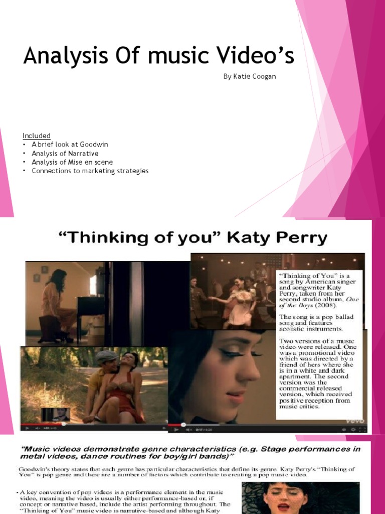 Analysis Of Music Videos PDF