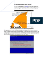 Step-By-Step Instructions On Using Clonezilla: Downloaded