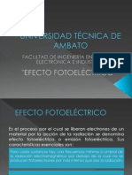 Efecto Fotoelectrico