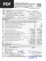 ALEC 2013 IRS Form 990