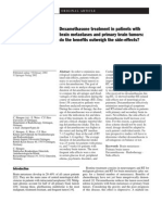 Dexamethasone Brain Metastases Primary Tumors