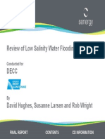 Review of Low Salinity Water Flooding for Oil Recovery