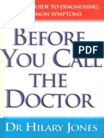 Before You Call The Doctor