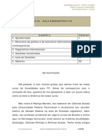 Atualidades P Policia Federal Perito e Escrivao Aula 00 Aula 0 Atualidades para PF Prof Rodrigo Barreto 25673