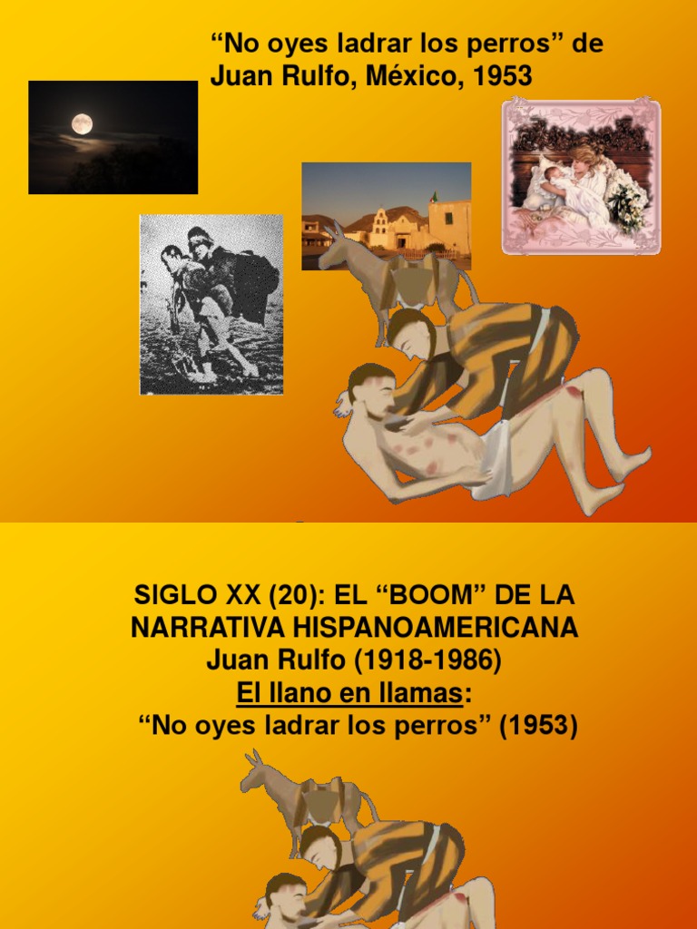 No oyes ladrar los perros análisis picture