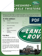 Cheshire Axle Twisters Nov 2014
