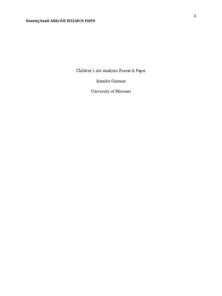 Children's Art Development Analysis | PDF | Drawing | Bat