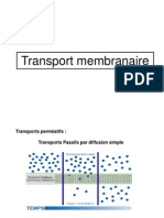TD Transports Membranaires