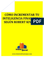 Como Incrementar Tu Inteligencia Financiera Segun Robert Kiyosaki PDF