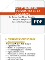 Atencion Primaria de Salud y Psiquiatria en La Comunidad