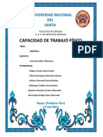 Capacidad de Trabajo Fisico