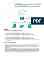 Laboratorio Resuelto 3.3.3.4 Lab - Using Wireshark To View Network Traffic