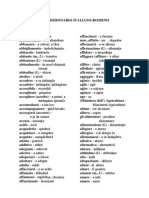 Curs Limba Italiana - Partea 03 - Dictionar PDF