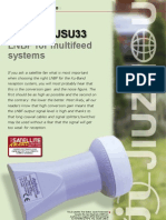 Jiuzhou Skytrack JSU33: LNBF For Multifeed Systems