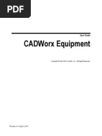 CADWorx Equipment User Guide