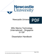 Dissertation Handbook PDF