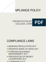 Compliance Policy