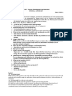 ME2027 - Process Planning and Cost Estimation: Internal I Answer Key Date: 25.08.14 Part - A