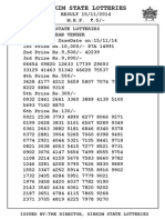 Issued By:The Director, Sikkim State Lotteries