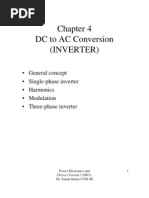 Chapter 4 DC to AC Conversion (INVERTER)
