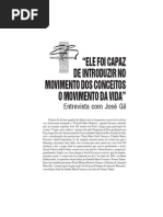 Entrevista - José Gil