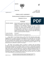 Decisons Parameters Incluidng Risk Acceptance Criteria