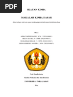 Download MAKALAH IKATAN KIMIA by MuhammadKemalPratama SN246670238 doc pdf