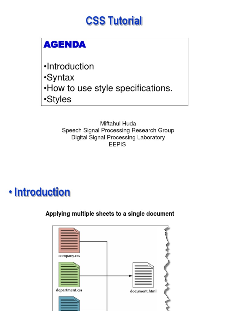CSS Styling Techniques and Syntax Guide | PDF