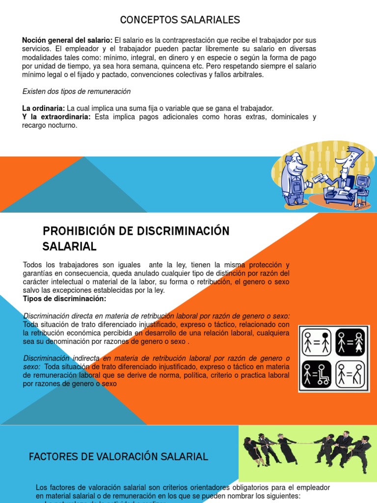 Derechos y Conceptos de Remuneración Laboral | PDF | Salario | Derecho ...