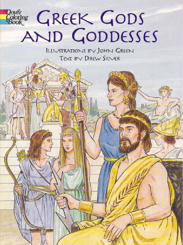 Greek Gods and Goddesses - Coloring Book | PDF | Deities | Mythology