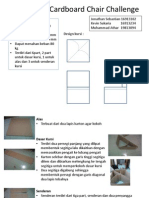 Corrugated Cardboard Chair Challenge PRD