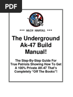 Download Underground Ak 47 Build Manual by MarsFriend SN246688565 doc pdf
