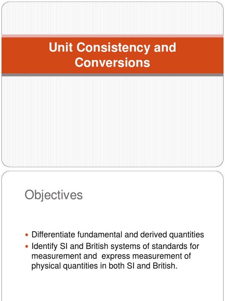 define unit conversion