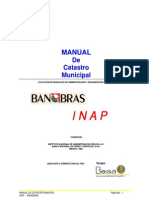 Manual de Catastro Municipal(INAP BANOBRAS).Desbloqueado