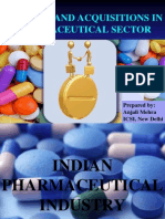 Mergers and Acquisitions in Pharmaceutical Sector: Prepared By: Anjali Mehra ICSI, New Delhi