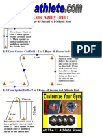 Drill Sheet Cone Agility Drills 1407395497421