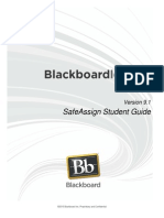 BB 91 SafeAssign Student Guide