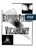 Earths Forces Vocabulary